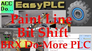 EasyPLC Paint Line Bit Shift - BRX Do More PLC