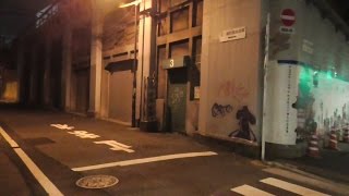 JR山手線　秋葉原～神田　架線支柱が倒れたことによる現場復旧作業跡を探して