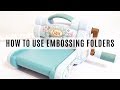 Using Embossing Folders: A demo of embossing with the Sizzix Big Shot