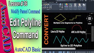 AutoCAD Edit Polyline (PEDIT) Command