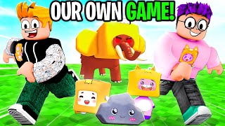 WE MADE A ROBLOX GAME!!! *LANKYBOX SIMULATOR* (SECRETS + SPECIAL CODES REVEALED!)