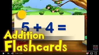 Practice Flashcards | Addition from 0 to 9 | Sum of 10 or Less
