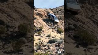 Tesla Cybertruck Take On A Challenging Hill Descent