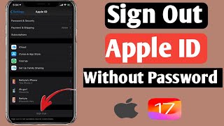 How To Remove Apple ID Without Password || How to sign out Apple id if password forgot