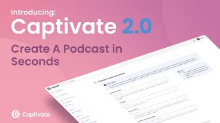 How to Create A Podcast | Captivate Podcast Hosting Tutorial