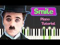 Charlie Chaplin - Smile - Jazz Piano Tutorial