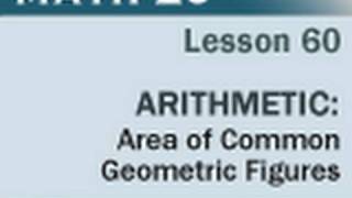 Math 20 - Lesson 60