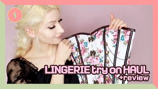 마리야가 입어봤어요  늑골 흉곽줄이는 s라인다이어트 개미허리 코르셋 Valentine day's look: Sexy and cute flower corset try on haul