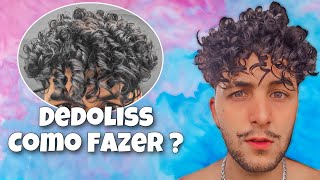 Cabelo Cacheado Masculino - Como Fazer Cachos | Dedoliss