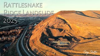 Rattlesnake Ridge Landslide: Stunning Aerial View in Union Gap, WA