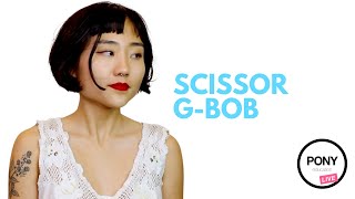 Pony Education's Dine & Dash: Bite-Sized Hairdresser Education - G-Bob with Scissors by Nicholas