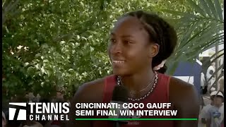 INTERVIEW: C. Gauff; Cincinnati SF Win