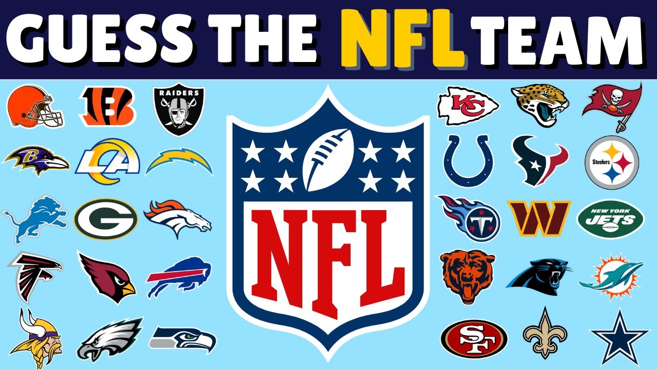 Find The Nfl Logos Quiz Quick Pick Nfl Logo History Quiz Thrgul