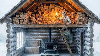 Winter Came Unexpected With No Firewood—She Found 10 Tons of Sawdust Bricks Stored in the Attic