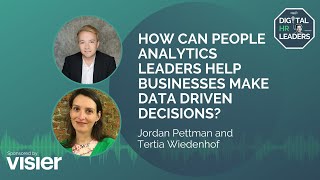 HOW CAN PEOPLE ANALYTICS HELP BUSINESSES MAKE DATA DRIVEN DECISIONS?