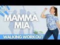 MAMMA MIA INDOOR WALKING WORKOUT! || Beginners/Kneefriendly! || 100% good mood guarantee