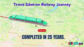 The Trans-Siberian Railway Adventure – Moscow to Vladivostok Animation