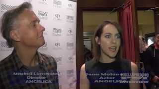 Jena Malone talks ANGELICA and Corsets!