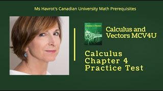 Calculus Chapter 4 Practice Test