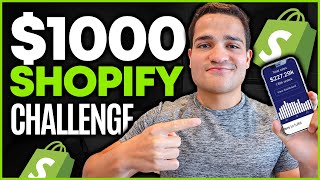 $1,000 Shopify Dropshipping Challenge: Create a Store and WIN