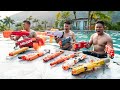 LTT Game Nerf War : Warriors SEAL X Nerf Guns Fight Crime Mr Zero Crazy Avenger For Best Friend