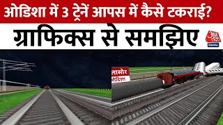 Odisha Train Accident Update: ओडिशा में कैसे टकराई तीन ट्रेनें? | Aaj Tak News