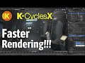 K-CyclesX - Faster Rendering in Blender | Must Have Renderer!