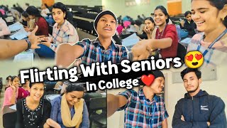 Flirting With Seniors In Ravenshaw University | Flirting With Girls In College 😍