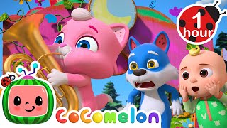 Hey Diddle Diddle + More CoComelon Animal Time | Animals for Kids