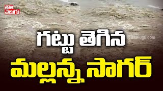 గట్టు తెగిన మల్లన్న సాగర్ | Flood To Kondapochamma From Mallanna Sagar Project | Tolivelugu TV