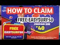 HOW TO CLAIM FREE EASYSURF50 TM FREEBIES