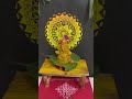 పసుపు గణపతి easiest ganesh idol and decoration