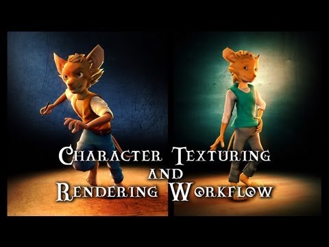 Character Texturing And Rendering Youtube