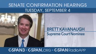 LIVE: Confirmation hearing for Supreme Court nominee Judge Brett Kavanaugh (Day 1)