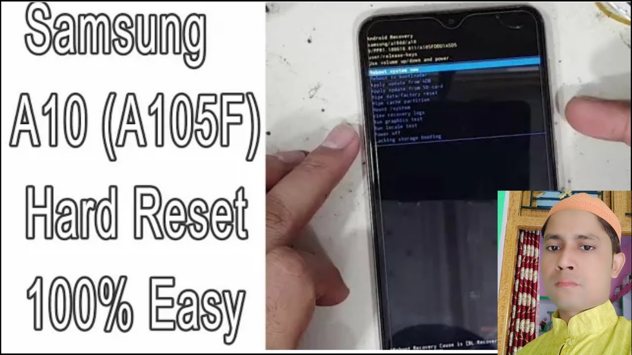 SAMSUNG A10 HAED RESET // Samsung Galaxy A10 Hard Reset । Samsung ...