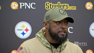 Steelers coach Mike Tomlin holds weekly news conference (11/19/19)