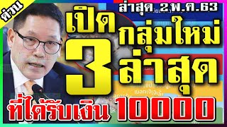 เราไม่ทิ้งกันล่าสุด ยินดีด้วย คลังประกาศแล้ว 3 กลุ่มใหม่ล่าสุดที่ได้รับเงิน 10,000บาท บัตรคนจนล่าสุด