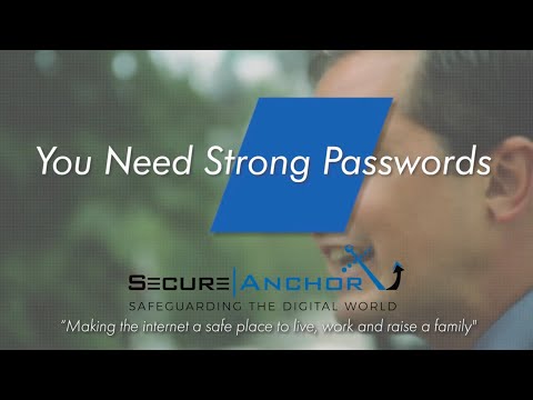 You need strong passwords – Dr. Eric Cole