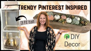 Pinterest Inspired DIY Decor // Dollar Tree DIY // LARGE and Trending Home Decor