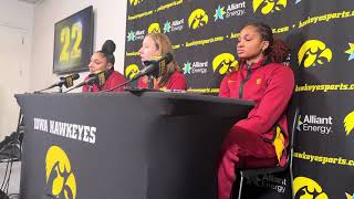 Hear from JuJu Watkins, USC after suffering upset loss against Iowa women's basketball