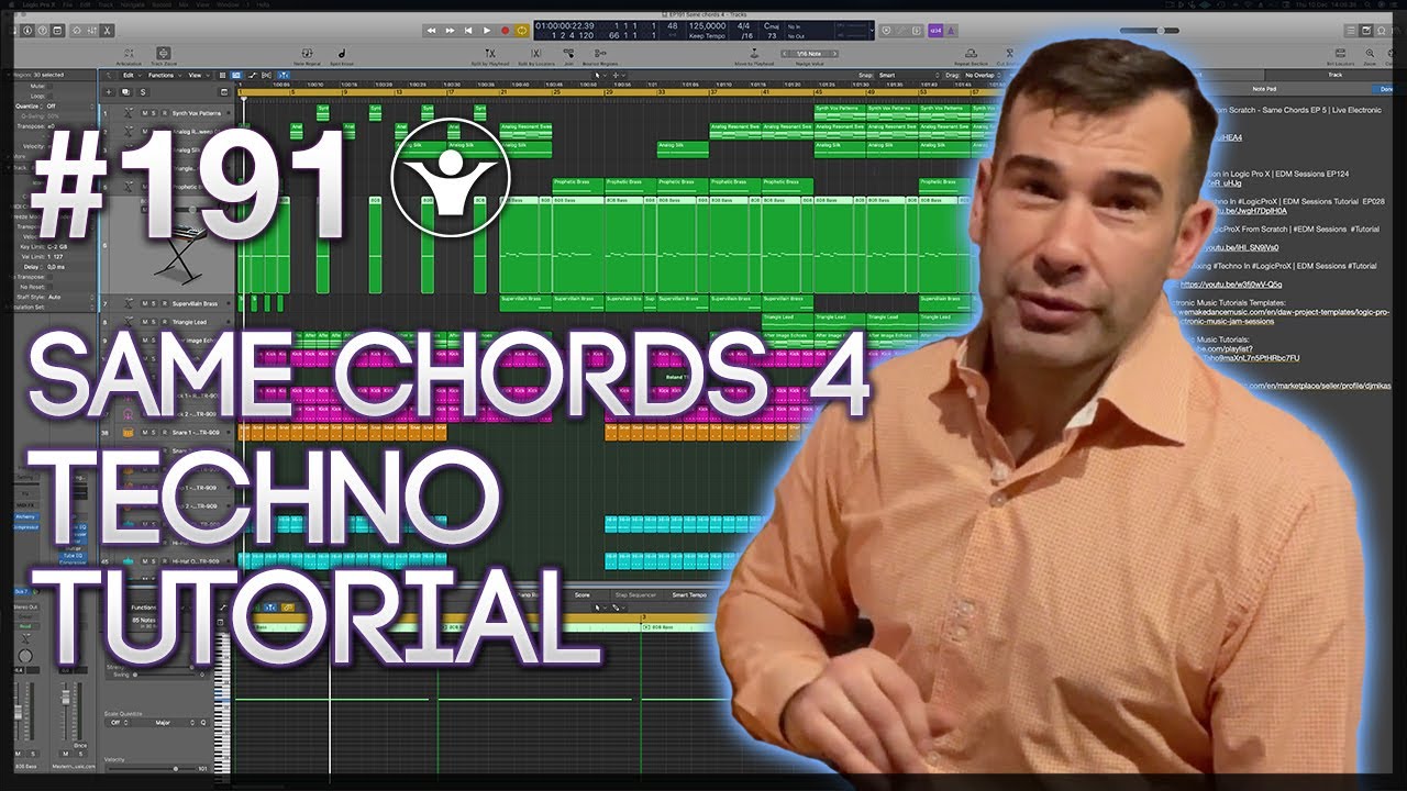 🔁 How To Make Techno From Scratch | Live Electronic Music Tutorial 191 ...