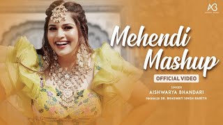 Mehendi Mashup 2021| Aishwarya Bhandari | Mehndi rachan Lagi | Mehndi songs #mehendisongs #mehndimix