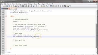 PHP Exercise 7