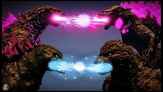 New All Godzillas Beam Clash Part 1  | Kaiju Universe | Roblox