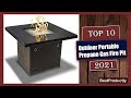 ✅ 10 Best Outdoor Portable Propane Gas Fire Pit 2021