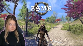 ASMR | Cozy Exploring \u0026 Gathering in Summerset 🌸 Elder Scrolls Online