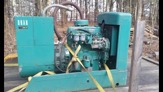 AWESOME ONAN 30kW Diesel Generator First Start