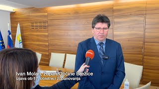 Ivan Molan ob 17. obletnici županovanja v Občini Brežice