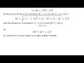 verify 0 7 10 1 6 6 and 4 9 6 are the vertices of a right angled triangle