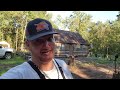 COULD HAVE BEEN A DISASTER  cabin build  tractor work  homesteading  log cabin  sawmill  DIY